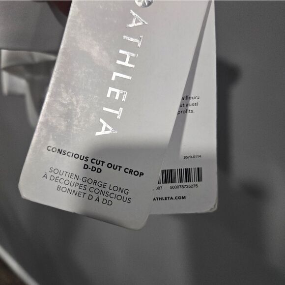 🐢 Athleta Conscious Cut Out Crop 2X D-DD - Picture 10 of 14